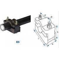 Кабельний хомут BS 105-130, поліамід армований, діаметр кабелю 105-130 мм, механічна міцність 150 Н/мм2