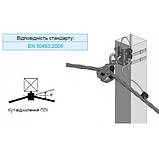 GP2Q ПІДТРИМУЮЧИЙ КУТОВИЙ ЗАТИСКАЧ для СІП, мінімальне навантаження 30,0 кН, висота 140 мм, фото 2