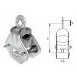 GP2Q ПІДТРИМУЮЧИЙ КУТОВИЙ ЗАТИСКАЧ для СІП, мінімальне навантаження 30,0 кН, висота 140 мм, фото 3