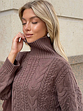 Женский свитер с горлом, фото 3
