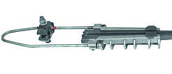 Натяжний анкерний затискач PA28120Р 95-120 з системою виведення потенціалу, для ЛЕП, з алюмінію