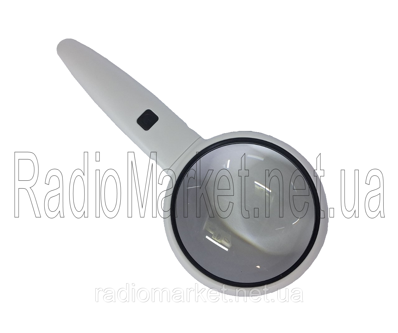 Лупа ручна 77775 кругла з Led-підсвіткою, 5Х діам-75мм, фото 1