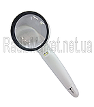 Лупа ручна 77790 кругла з Led-підсвіткою, 3.5Х діам-90мм, фото 2