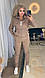 Жіночий прогулянковий костюм; Кольори: графіт, чорний, моко; Розміри: 42-44, 46-48, 50-52 ;, фото 2