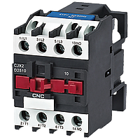 Електромагнітний контактор CNC CJX2-2501 11кВт 1NC 220В 25А (Б00029058) для асинхронних двигунів, малогабаритний