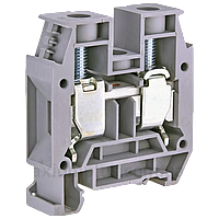 Клемник CNC JXB-70 ø10-70 на DIN-рейку сірий (Б00030280) 2 контакта, гвинтовий зажим, IP20, 192А