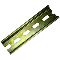 DIN-рейка CNC 35x7,5мм 1м (000000741) для електричних щитів, оцинкована сталь