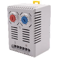 Термостат NT 71-F (подвійний), 1NO+1NC контакти, 10(2)A / 250В АС, для насоса, універсальний