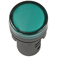 Сигнальна лампа CNC AD22-22DS 220В АС зелена (000000814) світлодіодна, IP54, однофазна