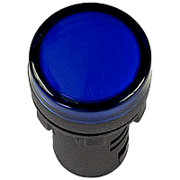 Сигнальна лампа CNC AD22-22DS 220В АС синя (Б00027223) світлодіодна, IP54, однофазна