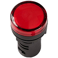 Сигнальна лампа CNC AD22-22DS 220В АС червона (000000815) світлодіодна, IP54, однофазна