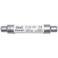 Запобіжник CNC PV-63L 50А solar gPV 14х85 1500В DС (Б00031373) для захисту ліній електропередач