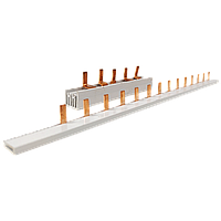 Шина сполучна CNC 1Р 63А 1м (Б00026846), довжина 1000мм, колір білий