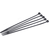 Нейлоновий хомут CNC 3x150 100шт чорний (000000707) кабельний, багаторазовий