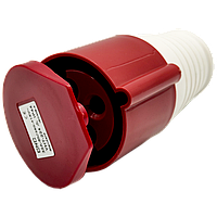 Переносний роз'єм CNC YHT-215 3Р+N+PE 16А IP44 (000000439) Червоний, Пластик, 380В, 5 полюсів