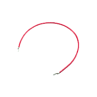 Провід мідний для з'єднання АКБ 25 кв. мм – 100 см (з клемами) червоний, для автомобільних акумуляторів