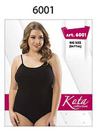 Жіноче боді майка бавовна  50/52р Туреччина TM Kota чорний