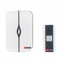 Дзвінок NERO-D безпровідний антрацит, 36 мелодій, IP20, автономний, простий монтаж