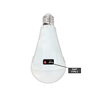 Cвітлодіодна лампа акумуляторна DURALITE-12 12W E27 6400K, Li-ION 2200 mAh, 200° кут охоплення