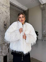 Вкорочена еко-шубка ''Ліна''
