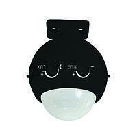 Датчик NAVARA чорний, вбудований датчик руху з кутом охоплення 360° та ступенем захисту IP20