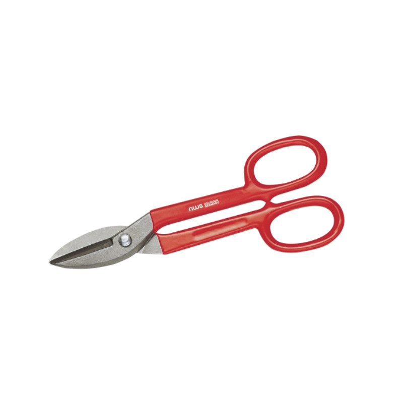 Ножиці для листового металу «Американські» прямі (t= 0.8-1.0 мм) леза l= 42 мм/ загальна l= 200 мм NWS 077-12-200, фото 1