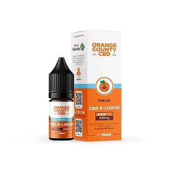 🌿Рідина для інгалятора Orange County CBD E-Liquid The OC 300 мг | 10 мл