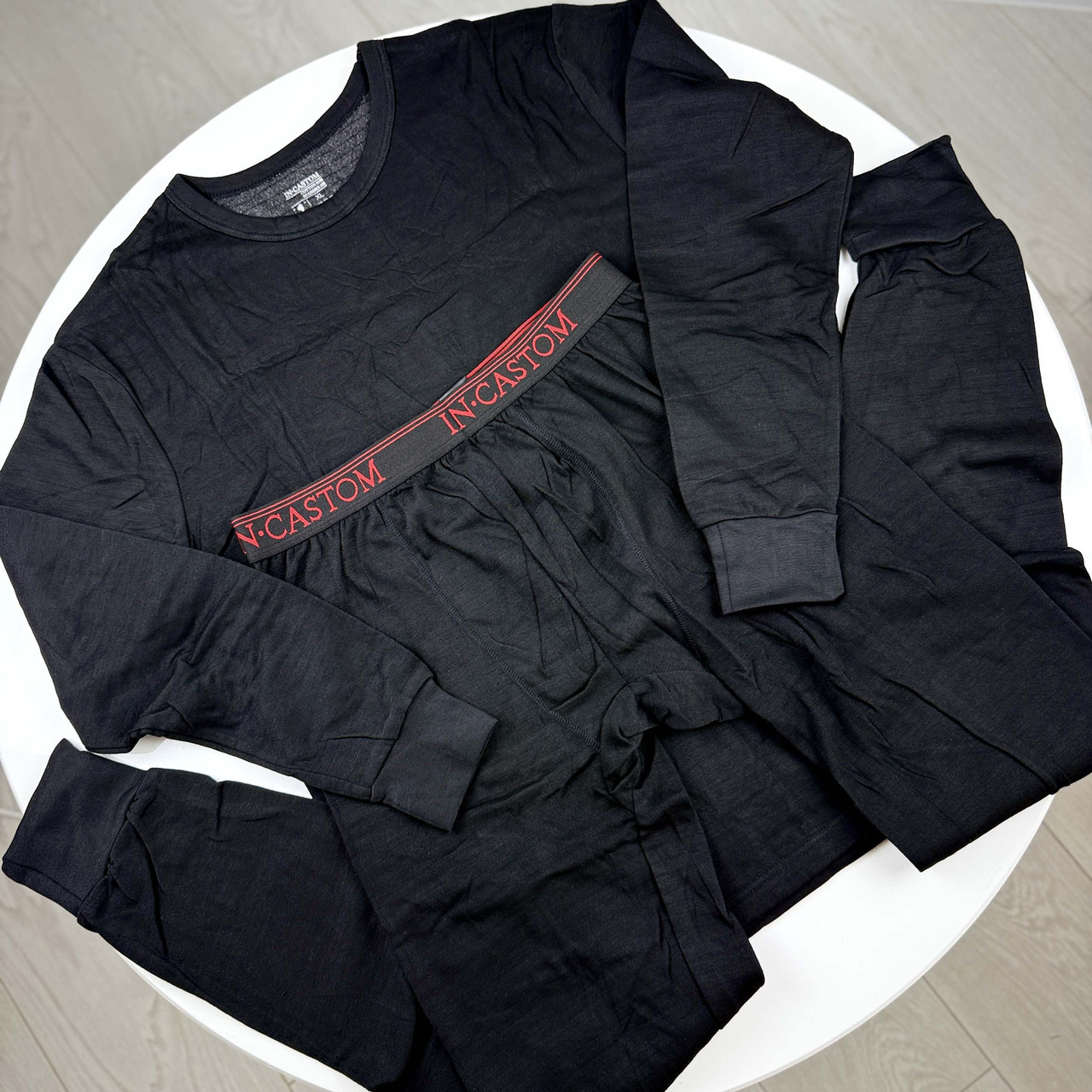 Чоловічий бавовняний комплект термобілизни #996 In-Castom, фото 1