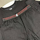 Чоловічий бавовняний комплект термобілизни з начосом #997  In-Castom, фото 4