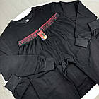 Чоловічий бавовняний комплект термобілизни з начосом #997  In-Castom, фото 2