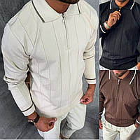 Джемпера с воротничком в 3расцветках