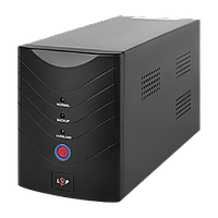 Лінійно-інтерактивне ДБЖ LP 1400VA (840Вт) з 2 євророзетками, захистом від короткого замикання