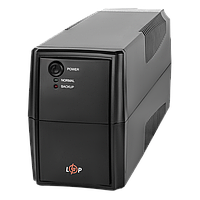 Лінійно-інтерактивне ДБЖ LPM-625VA-P (437Вт), 625VA, 2 євророзетки