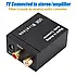 Аудіо конвертер оптичний Digital to Analog SPDIF/Coaxial to RCA з Bluetooth ресивером, фото 2