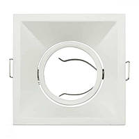 Світильник-спот MEYAN-S білий, врізний, під цоколь MR16, потужність до 50 Ватт, металевий корпус