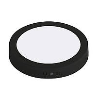 Світлодіодний світильник MILENA-24 3CCT 24W чорний, 120° кут розсіювання, енергоефективний LED світильник