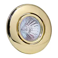 Світильник галогенний ORKIDE золотий, врізний, потужність до 50 Ватт, цоколь MR16, діаметр врізного отвору 60мм