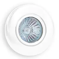 Світильник галогенний ORKIDE білий, врізний точковий, під цоколь MR16, потужність до 50 Вт, діаметр врізного отвору 60 мм