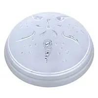 Світильник пластиковий Уфо Роза Вітрів срібло, тип цоколя Е-27, потужність до 15 Ватт