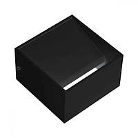 Світлодіодний світильник настінний TRUVA чорний, енергоефективний, з колірною температурою 4200K