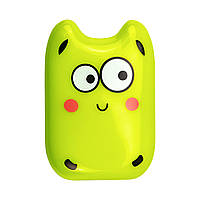 Нічник led SCOOBY салатовий, енергоефективний, для спальні, дитячої, вітальні, безпечний, з м'яким світлом