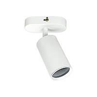 Світильник-спот JOKER-1 білий, циліндричний, GU10, потужність до 10 Вт, стильний дизайн для дому