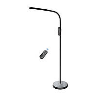 Світлодіодний торшер NORMAN 15W чорний, SMD LED, 3000K, 4000K, 6000K