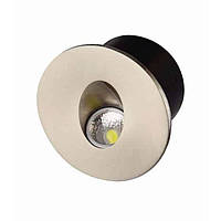 Світлодіодний світильник сходовий YAKUT 3W хром, енергоефективний, стильний, довговічний, 4000K