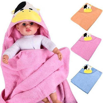 Рушник дитячий з куточком 90*90см C27681 G-Rich