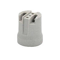 Патрон керамічний E27, універсальний, для ламп розжарювання та світлодіодних ламп