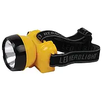 Ліхтарик BECKHAM-1 1W жовтий, акумуляторний, потужність 1W, регулювання температури світіння 7000K-9000K