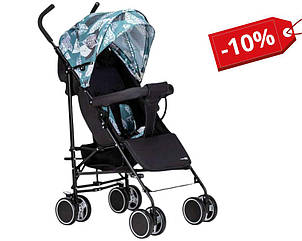 Коляска для дитини прогулянкова FreeON Simple, black - green