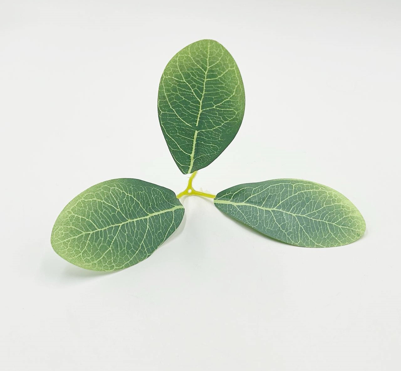 Штучні Листя Евкаліпта / Лист- 8*4см / Гілочка - 18 см, фото 1