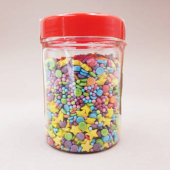 Посипка коктейль Нічне небо 80 г (баночка)